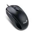 Genius Maus DX-120, 1200DPI, optisch, 3Tas., USB verdrahtet, schwarz, klassisch