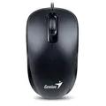 Genius Maus DX-120, 1200DPI, optisch, 3Tas., USB verdrahtet, schwarz, klassisch