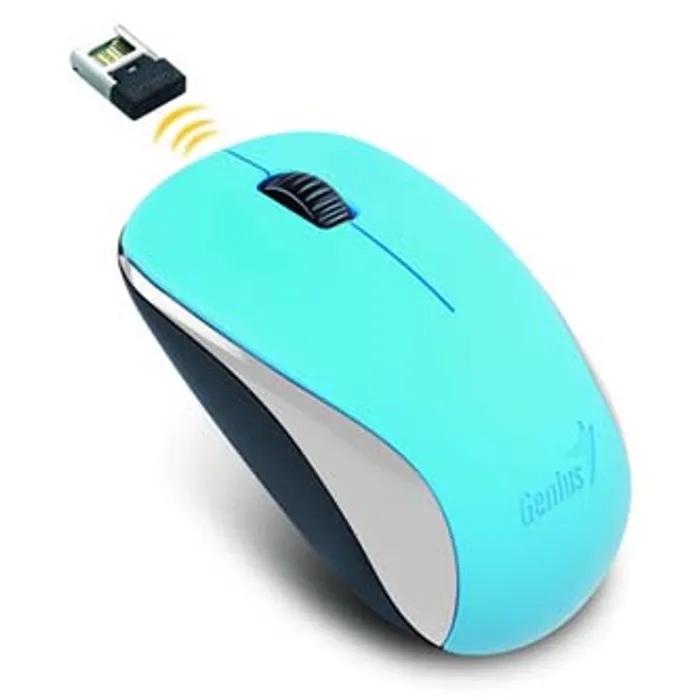 Hauptproduktbild Genius Myš NX-7000, 1200DPI, 2.4 [GHz], optická, 3tl., 1 kolečko, bezdrátová, modrá, Blue