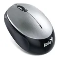 Genius Maus NX-9000BT, 1200DPI, Bluetooth, optisch, 3Tas., schnurlos, silbern, eingebaute Batterie, Bluetooth
