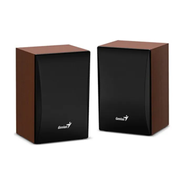 Hauptproduktbild Genius reproduktory SP-HF380 BT, 2.0, 3W, hnědo-černé, regulace hlasitosti, BT, dřevěné,