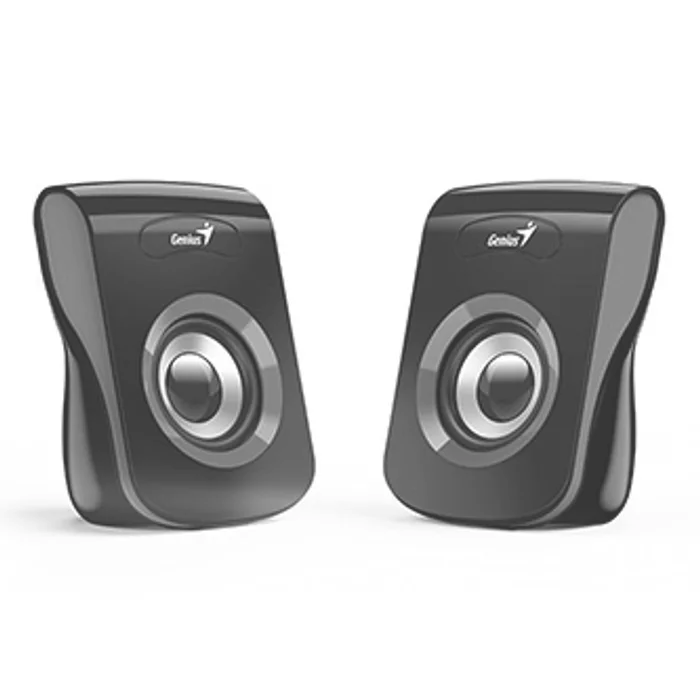 Hauptproduktbild Genius reproduktory SP-Q180, 2.0, 6W, čenomodré, regulace hlasitosti, stolní, 150Hz-20kHz