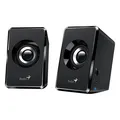 Genius reproduktory SP-U125, 2.0, 3W, černé, regulace hlasitosti, 3,5 mm jack (USB), 150H