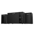 Genius reproduktory SW-2.1 350, 2.1, 15W, černé, ovládací panel, ovládaní basů a výšek, 3