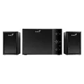 Weiteres Produktbild Genius reproduktory SW-2.1 350, 2.1, 15W, černé, ovládací panel, ovládaní basů a výšek, 3