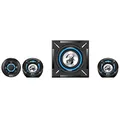Weiteres Produktbild Genius reproduktory SW-G2.1 1000, 2.1, 26W, černé, ovládání hlasitosti, modře podsvícené,