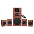 Weiteres Produktbild Genius reproduktory SW-HF 5.1 4600 v2, 5.1, 120W, hnědé, dálkové ovládání, domácí kino, 3