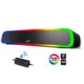 Weiteres Produktbild Genius SoundBar 200BT, 2.0, 4W, černý, regulace hlasitosti, podsvícené, 3,5 mm jack/ blue