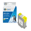 G&G kompatibel Ink mit PFI107Y, yellow, 130ml, NC-00107Y, 6708B001, für Canon iPF-680, 685, 780, 785