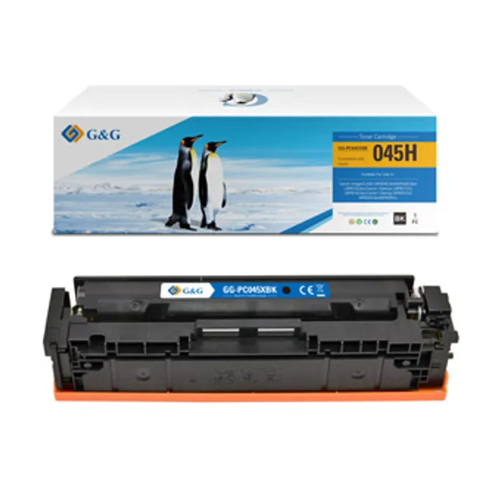 Hauptproduktbild G&G kompatibilní toner s 045H, black, NT-PC045XBK, pro Canon MF634Cdw, MF632Cdw, LBP612Cd