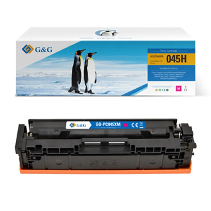 Hauptproduktbild G&G kompatibilní toner s 045H, magenta, NT-PC045XM, pro Canon MF634Cdw, MF632Cdw, LBP612C