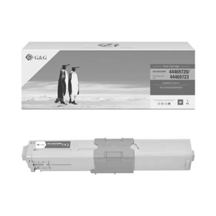 Hauptproduktbild G&G kompatibilní toner s 44469723, magenta, 5000str., NT-COC510FM, pro OKI C510, 530, N