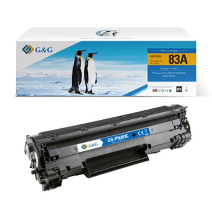 Hauptproduktbild G&G kompatibilní toner s CF283A, black, NT-PH283C, pro HP Laserjet Pro M125/125FW/125A/M1