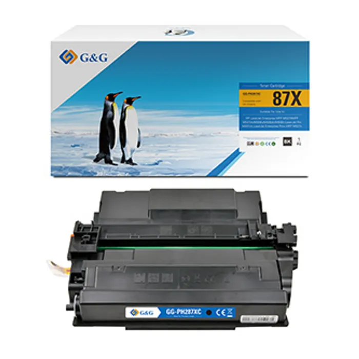 Hauptproduktbild G&G kompatibilní toner s CF287X, black, 18000str., NT-PH287XC, high capacity, pro HP LJ E