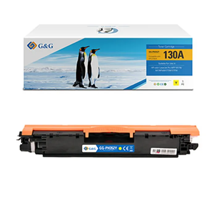 Hauptproduktbild G&G kompatibilní toner s CF352A, yellow, 1000str., NT-PH352Y, HP 130A, pro HP Color Laser