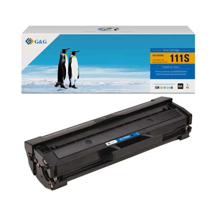 Hauptproduktbild G&G kompatibilní toner s MLT-D111S, black, 1000str., NT-PS2020C, pro Samsung M2020, M2022