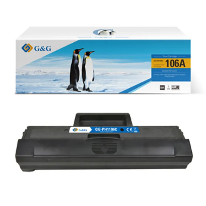 Hauptproduktbild G&G kompatibilní toner s W1106A, black, NT-PH1106, pro HP LaserJet MFP 135a/135w/137fnw/
