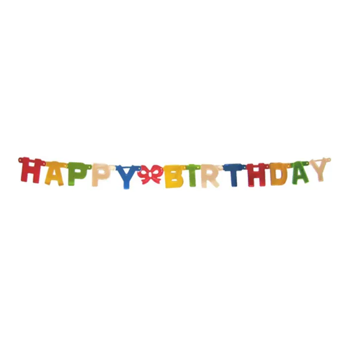 Hauptproduktbild Girlanda HAPPY BIRTHDAY 1,5 m (průměr 11 cm) [1 ks]