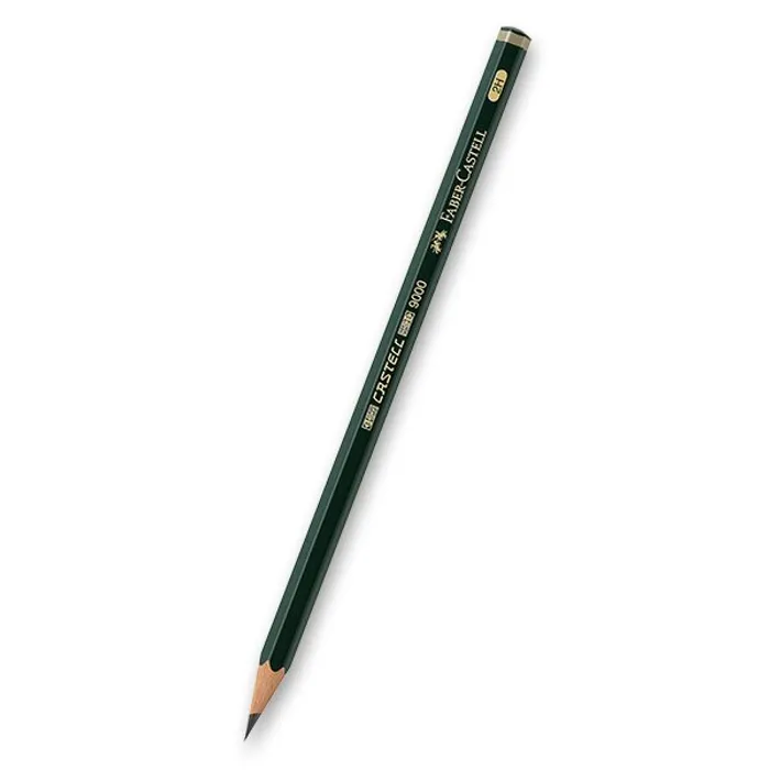 Hauptproduktbild Grafitová tužka Castell 9000, 2H, Faber-Castell 119012