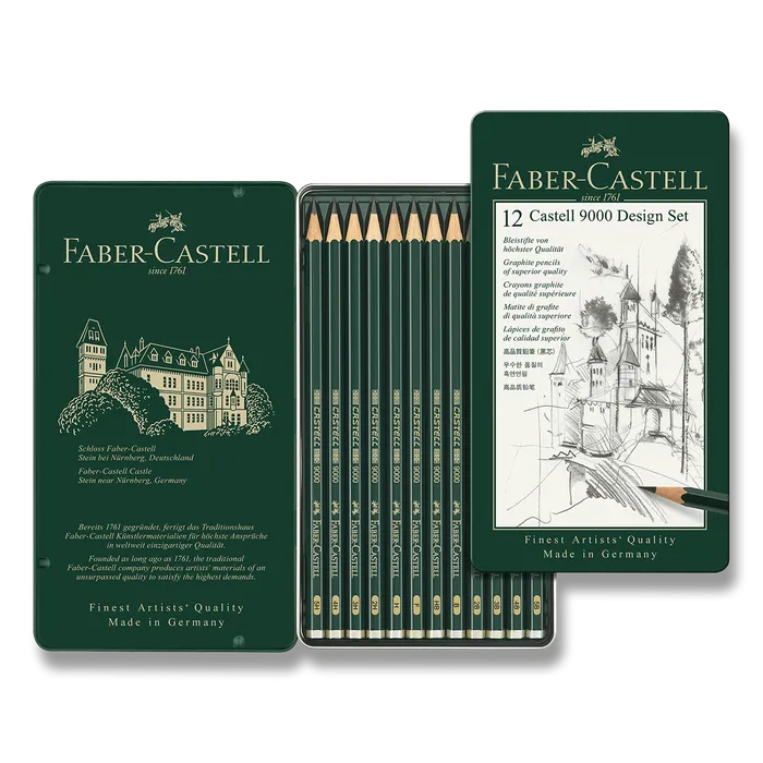 Hauptproduktbild Grafitová tužka Castell 9000 Design sada Faber Castell (119064)