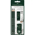 Graphitstift Castell 9000 Jumbo, BL 4 Stück Faber Castell 119398