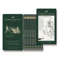 Castell 9000 Graphitstift, Blechdose 12 Stück Faber-Castell 119065