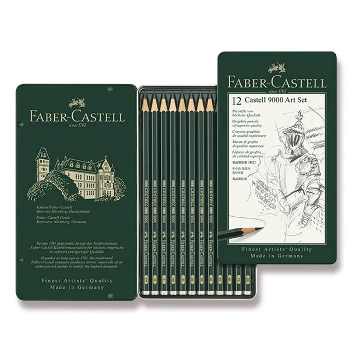Hauptproduktbild Grafitová tužka Castell 9000 Art sada Faber Castell (119065)
