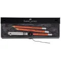 Perfect Pencil Fine Writing gift set, reddish brown, 3 pcs Faber Castell 118352