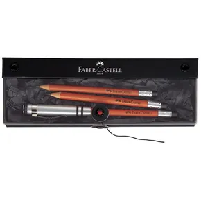 Perfect Pencil Fine Writing gift set, reddish brown, 3 pcs Faber Castell 118352