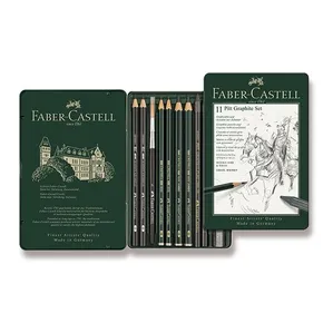 Graphitstift Faber-Castell 112972 Pitt Monochrome Graphite Set mit 11 Stück