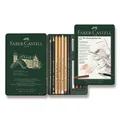 Graphitstift Faber-Castell 112975 Pitt Monochrome Set mit 12 Stück