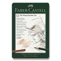 Weiteres Produktbild Graphitstift Faber-Castell 112975 Pitt Monochrome Set mit 12 Stück