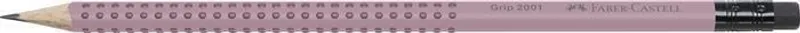 Hauptproduktbild Grafitová tužka Faber-Castell Grip 2001 s pryží tvrdost B, rose shadows