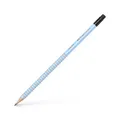 Weiteres Produktbild Grafitstift Faber-Castell Grip 2001 mit Gummi, Härte B, sky blue