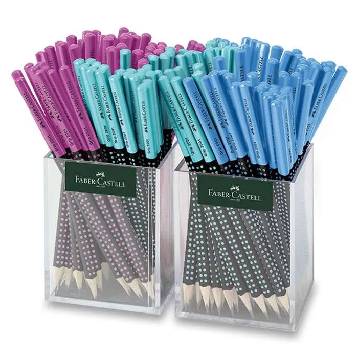 Hauptproduktbild Grafitová tužka Faber-Castell Grip 2001 Two Tone stojánek, 144 ks