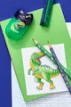 Weiteres Produktbild Grafitová tužka Faber-Castell Jumbo Dinosaurus HB, zelená