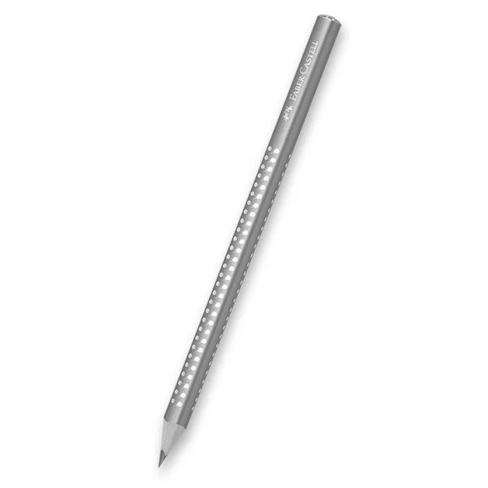 Hauptproduktbild Grafitová tužka Faber-Castell Jumbo Sparkle - perleťové odstíny fialová