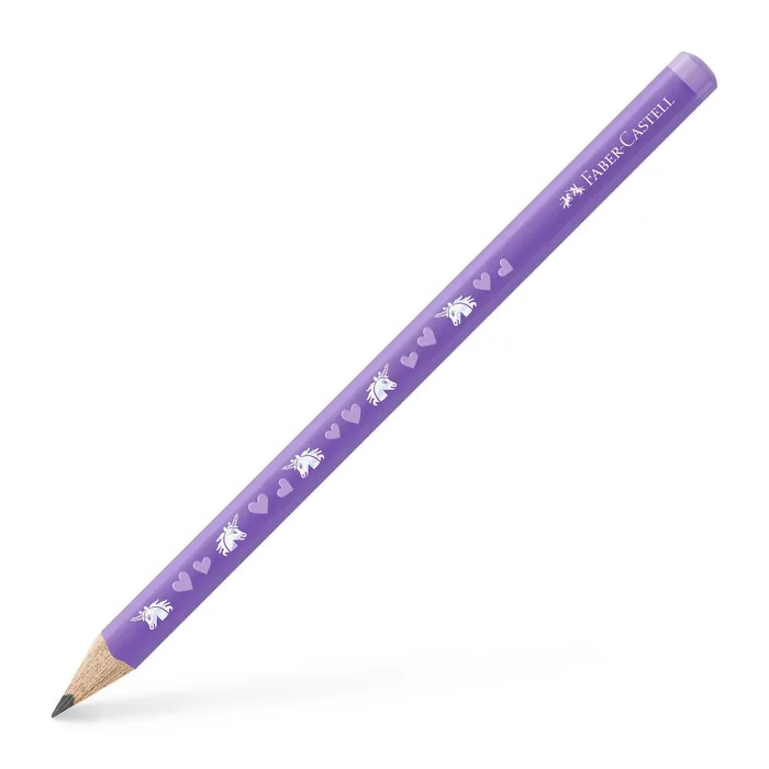 Hauptproduktbild Grafitová tužka Faber-Castell Jumbo Unicorn HB, fialová