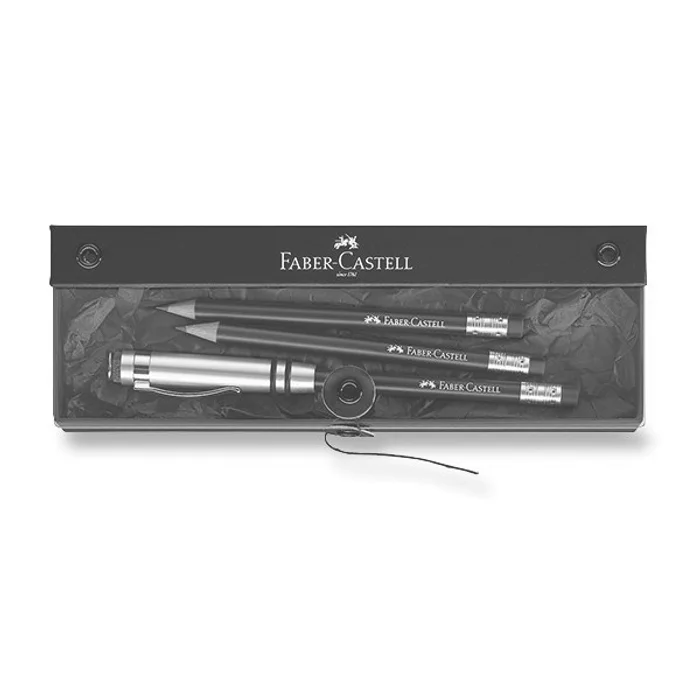 Hauptproduktbild Grafitová tužka Faber-Castell Perfektní tužka 3 ks, černá