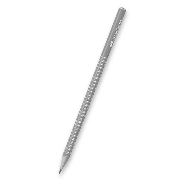 Hauptproduktbild Grafitová tužka Faber-Castell Sparkle - perleťové odstíny šedá