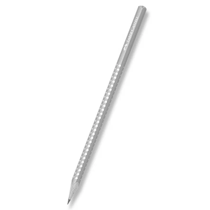 Hauptproduktbild Grafitová tužka Faber-Castell Sparkle - perleťové odstíny šedá