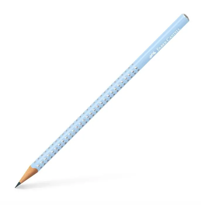 Hauptproduktbild Grafitová tužka Faber-Castell Sparkle - perleťové odstíny, sv. modrá