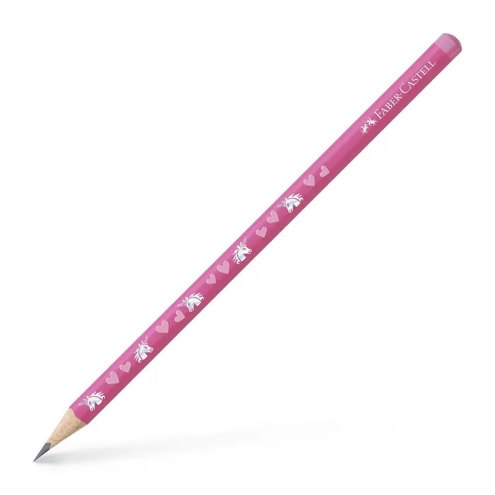 Hauptproduktbild Grafitová tužka Faber-Castell Unicorn HB, růžová