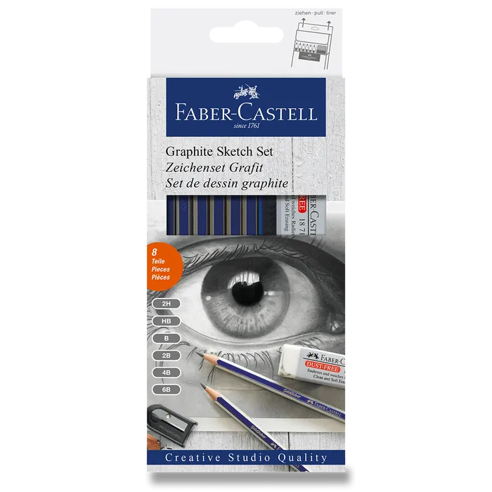 Hauptproduktbild Grafitová tužka Goldfaber, sada 8ks Faber Castell (114000)