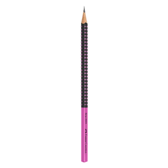 Hauptproduktbild Grafitová tužka Grip Two Tone, růžová / černá Faber-Castell 517011