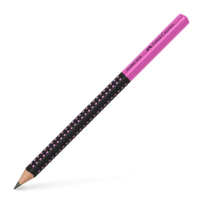 Hauptproduktbild Grafitová tužka Jumbo Grip Two Faber-Castell 511911, růžová / černá