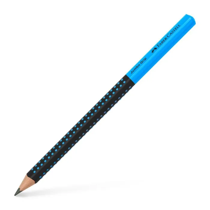 Hauptproduktbild Grafitová tužka Jumbo Grip Two Tone, modrá / černá Faber-Castell 511910