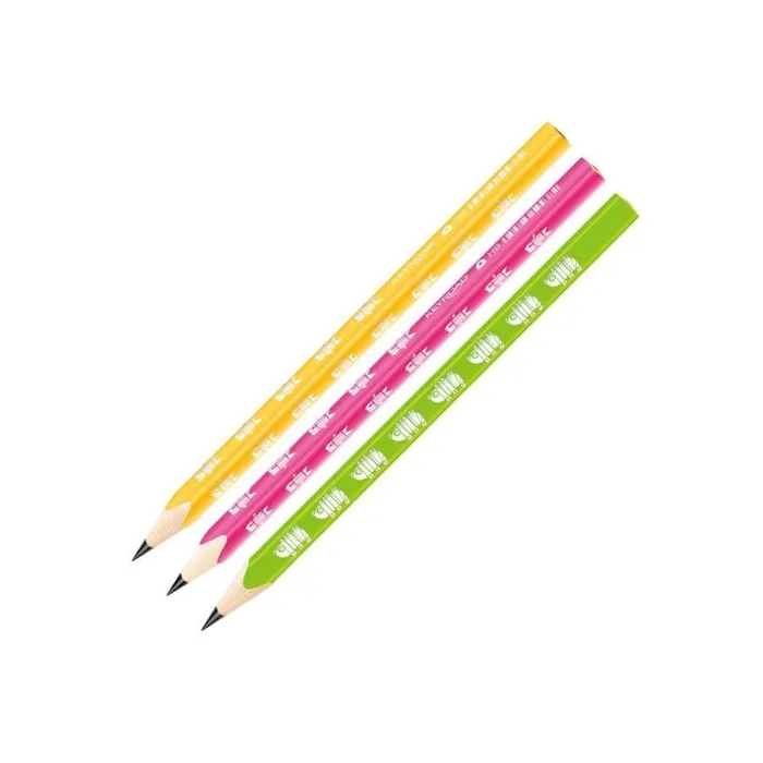 Hauptproduktbild Grafitová tužka KEYROAD Neon Jumbo,trojhranná - HB,mix barev
