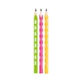 Weiteres Produktbild Graphitstift KEYROAD Neon Jumbo, dreieckig - HB, Farbmischung
