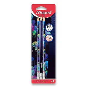 Maped Deepsea Paradise Graphitstift, Härte HB, 6 Stück